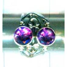 A unique silver gemstone rings of handmade product-w9r011