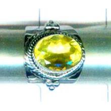 A unique silver gemstone rings of handmade product-w9r015